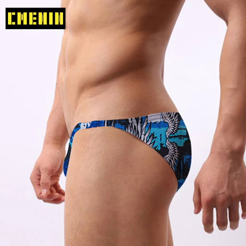 Быстросохнущее хлопковое сексуальное нижнее белье для геев мужские трусы с
