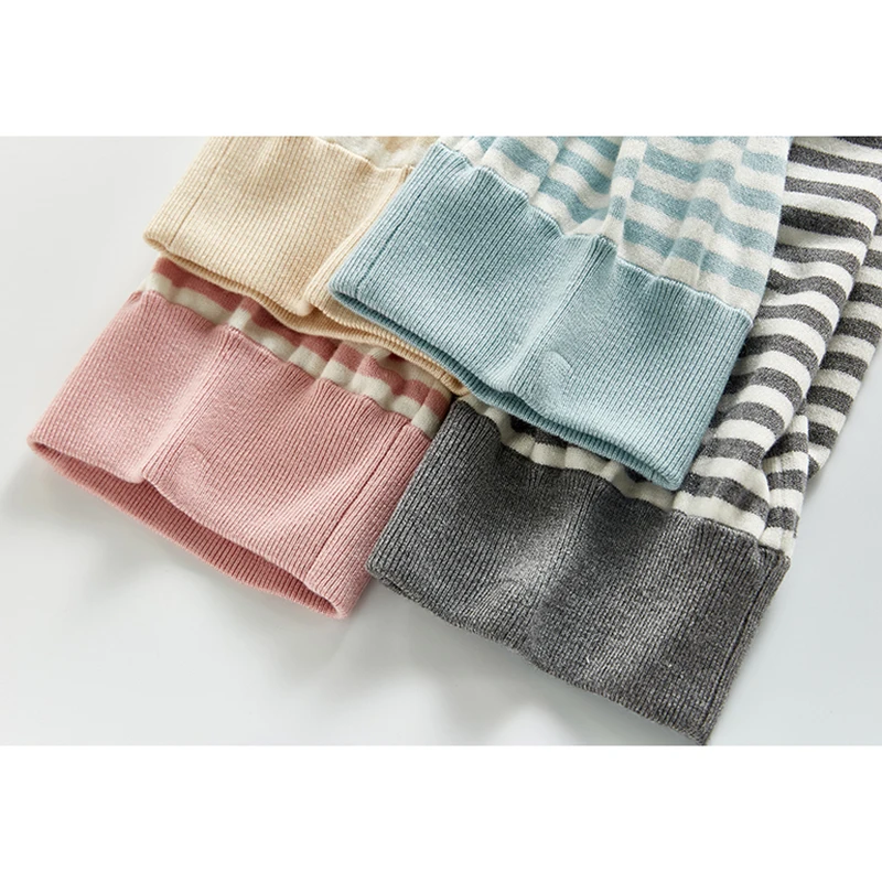 

New Spring Autumn Kids Baby Boys Girls Loose Stripe Pants Children's Clothing Casual Baby Boys Girls Pants Children Pants