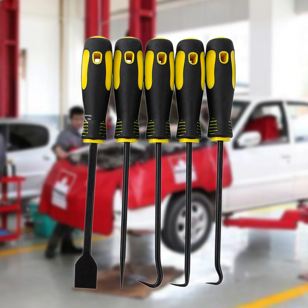 

9pcs Car Auto Vehicle Oil Seal Screwdrivers Set Disassembly Gasket Scraper Pick Hook Set O-Ring Seal Removal Tool