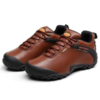 2021 new outdoor sports shoes men and women couple shoes hiking hiking shoes casual shoes leather shoes non slip breathable