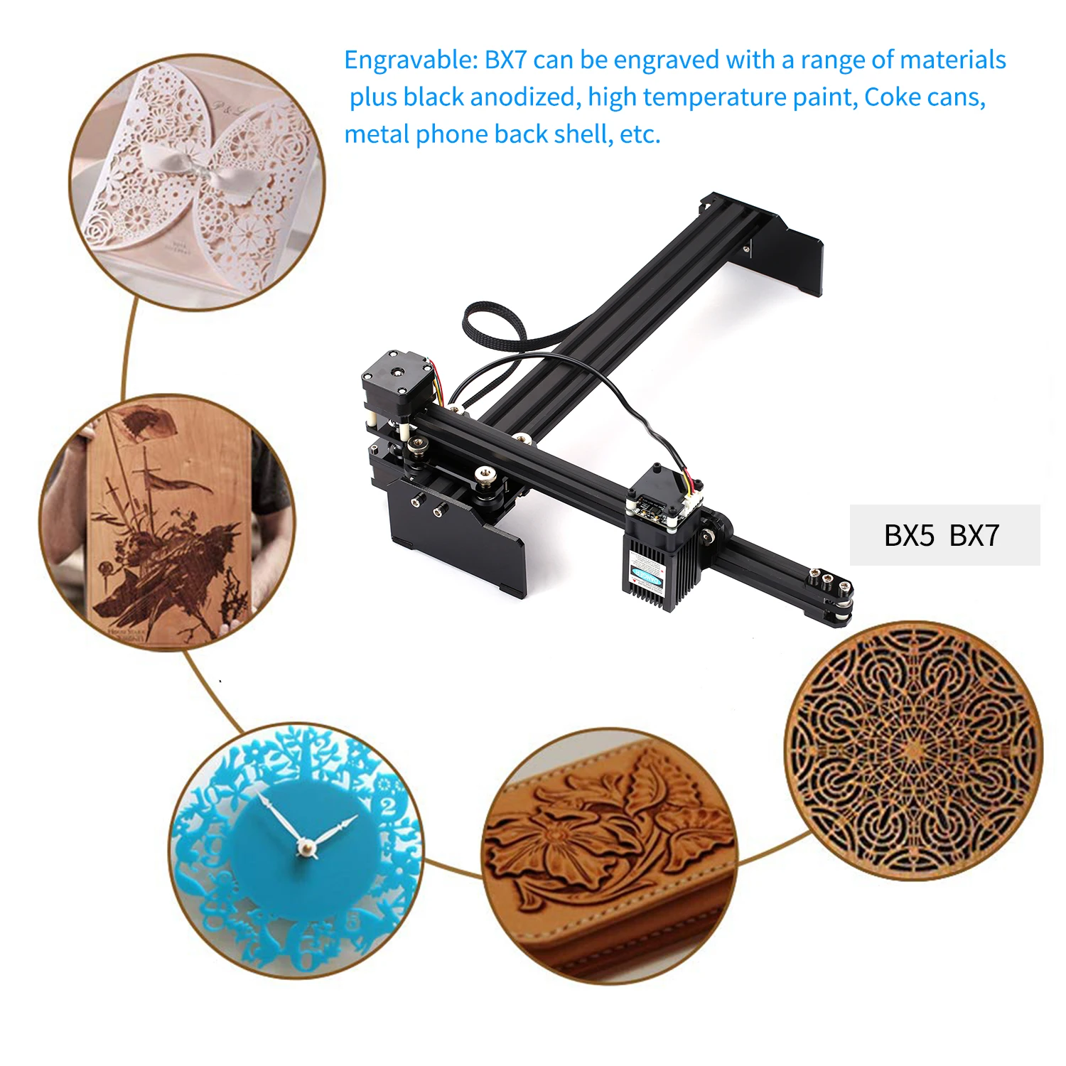Лазерный гравировальный станок высокоскоростной настольный мини-гравер