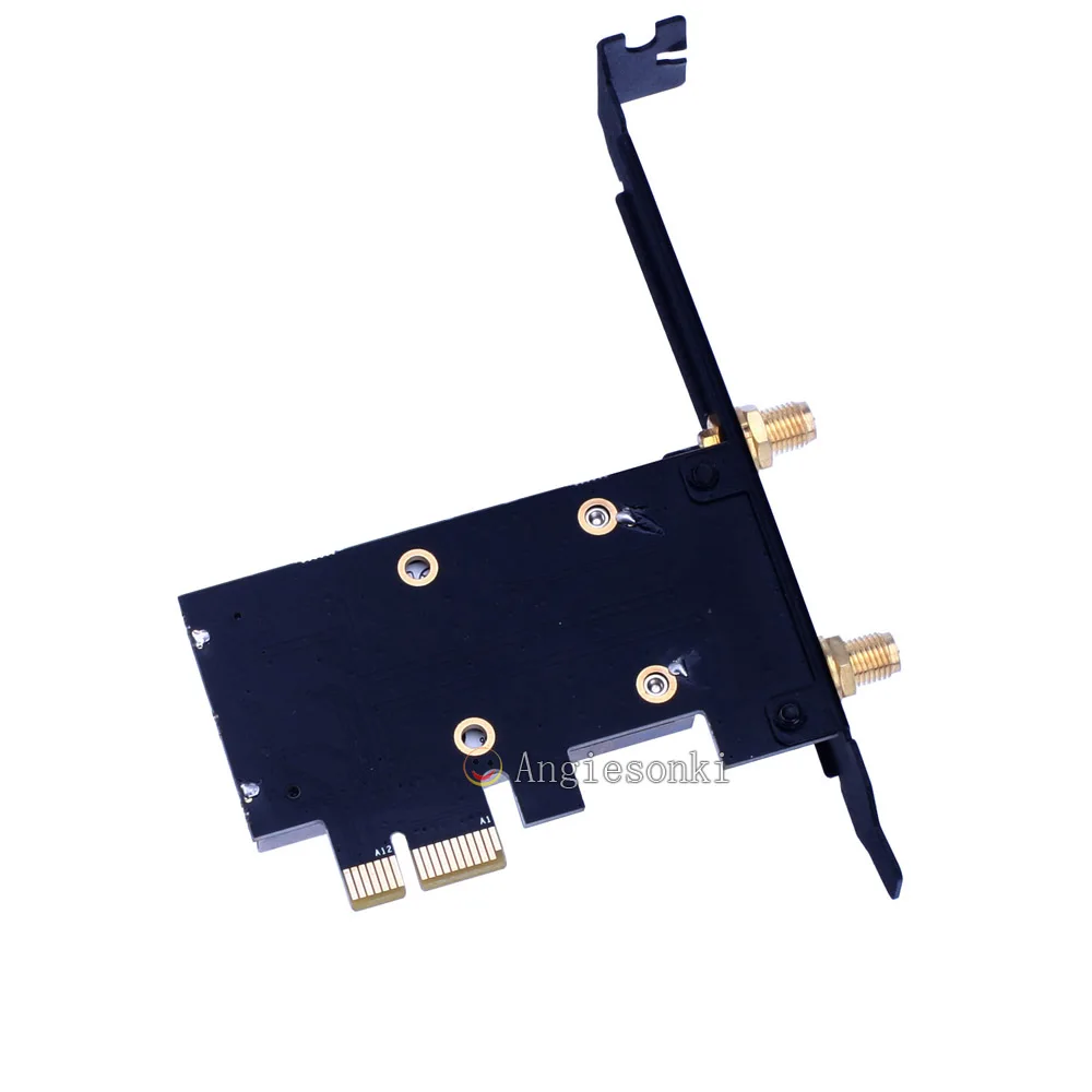 Сетевая WLAN карта DW1510 300M 802.11n 2 4/Φ Pci e 1X ~ 16X PC 6DB Антенна X2 Desktop WIFI адаптер BCM94322HM8L для Win