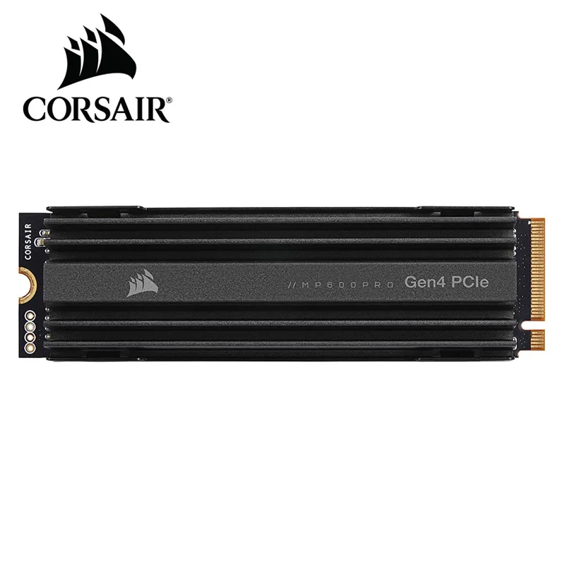 

Corsair SSD MP600 Pro 1 ТБ 2 ТБ Gen4 PCIe x4 NVMe M.2 высокая плотность 3D TLC NAND алюминиевый теплорасширитель M.2 2280