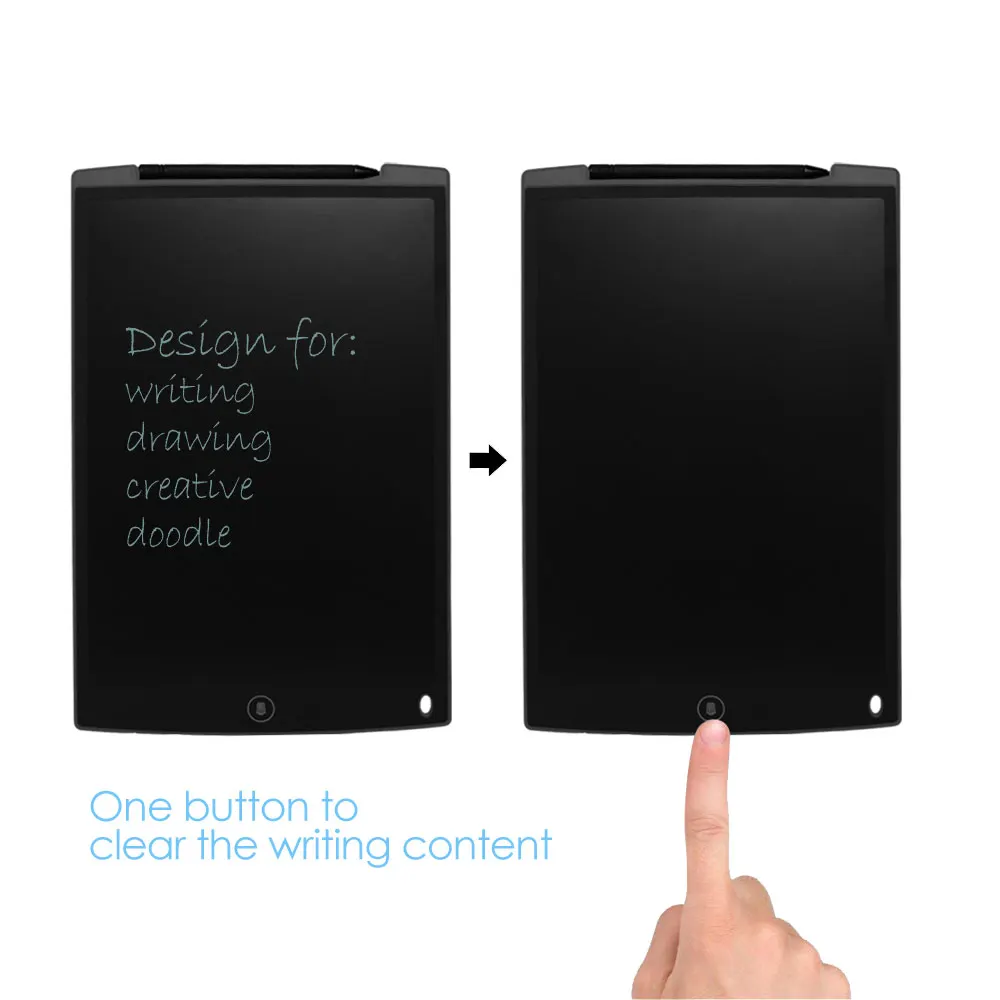 12 дюймовый ЖК планшет для рисования цифровой рукописного ввода портативная