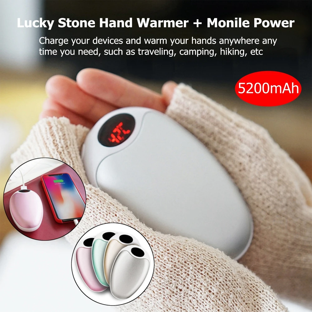 Домашний обогреватель ABS Карманный USB Перезаряжаемый подарок милый дорожный