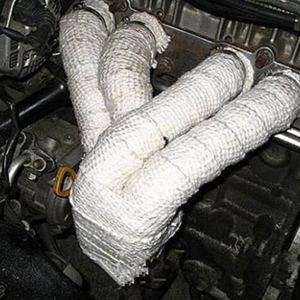 Thermal Wrap exhaust insulating warp header pipe For Ford Chevy Chevrolet 67-69 TK-WR13WH |