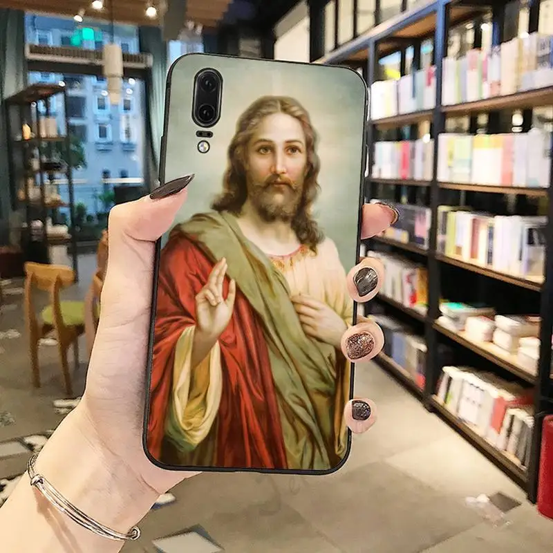 

Jesus retro art pattern luxury high quality Phone Case For Huawei honor Mate P 10 20 30 40 Pro 10i 9 10 20 8 x Lite