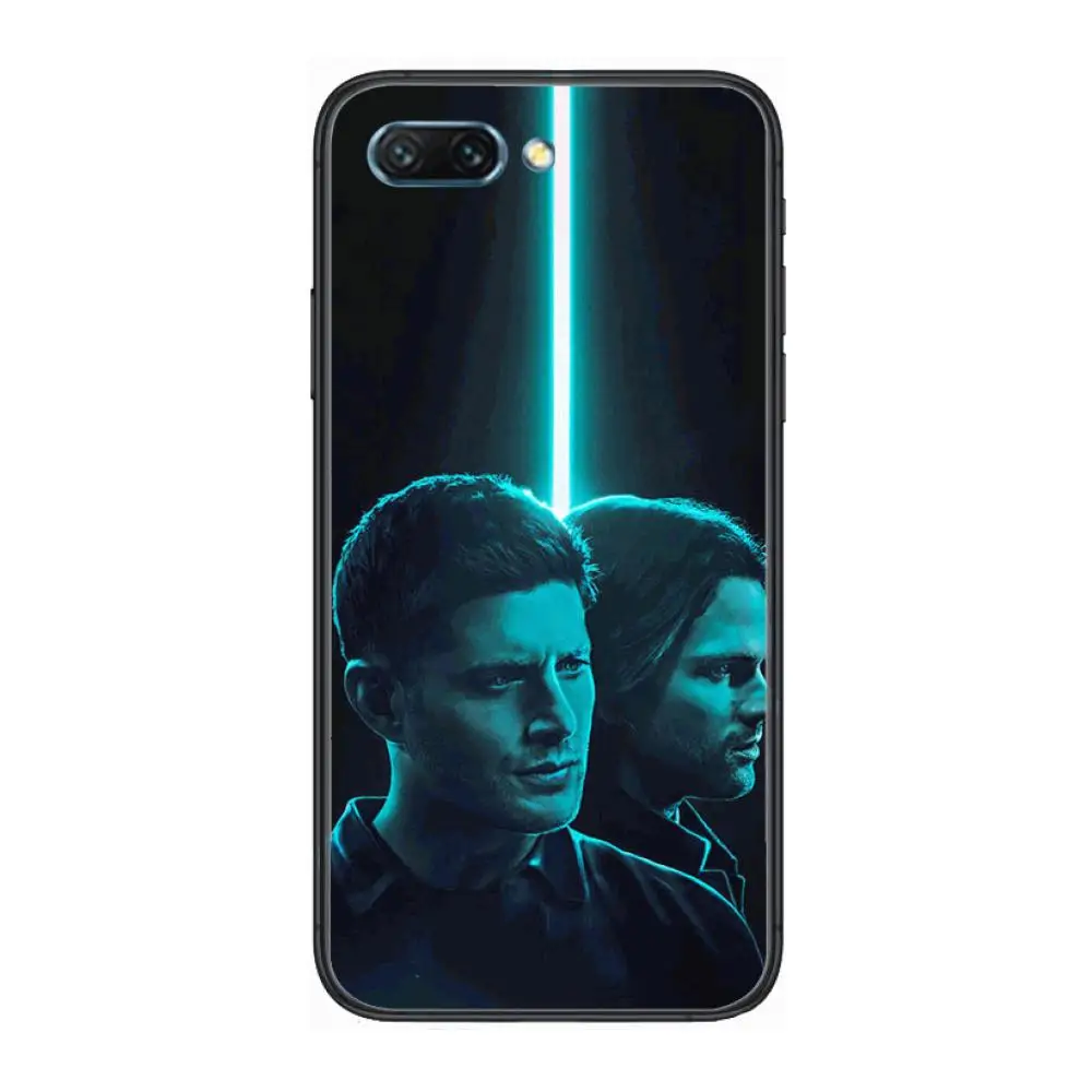 

Supernatural SPN style clear Phone Case For Huawei Honor 10 9 8 7 N Pro Lite A C RU Black Etui Coque Hoesjes comic fashion