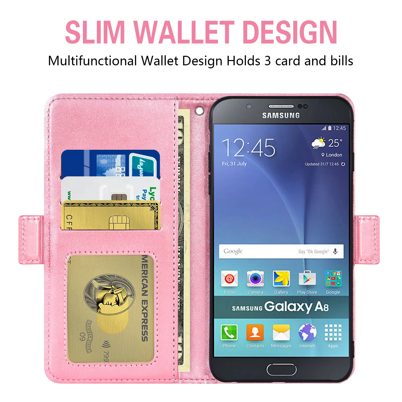 Leather Filp Cover Wallet Phone Case For BlackBerry Classic KEY2 KEYone | Мобильные телефоны и аксессуары