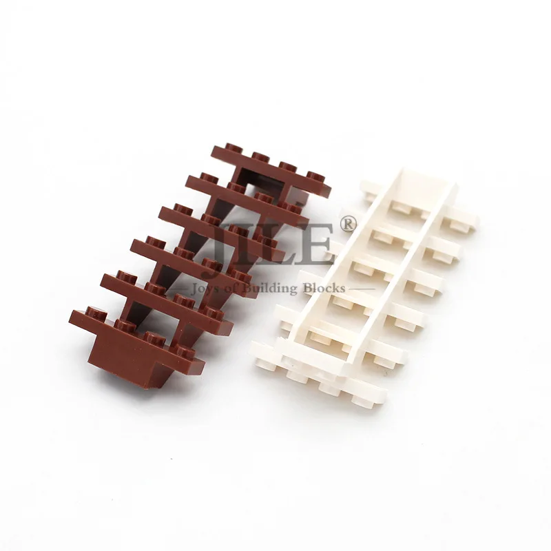 Конструктор Moc С лестницами 7x4x6 прямые открытые 30134 уличный вид сделай сам