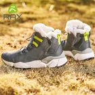 Теплые зимние ботинки Rax для мужчин и женщин, флисовая походная обувь, уличная спортивная горная обувь, снегозащищенные прогулочные ботинки