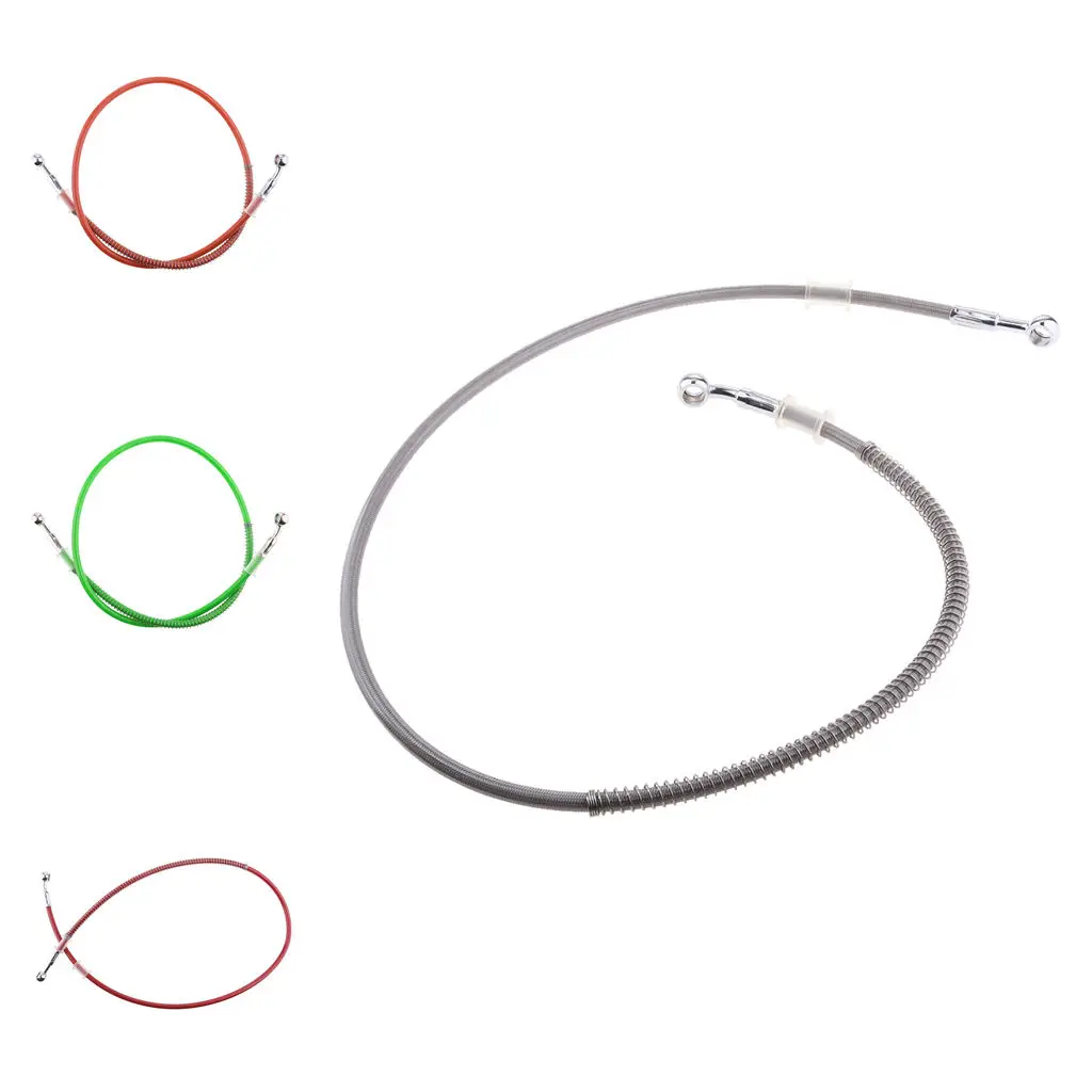 

Мотоциклетные плетеные шланги из нержавеющей стали с тормозным маслом из алюминиевого сплава, Линейная труба 1000 мм