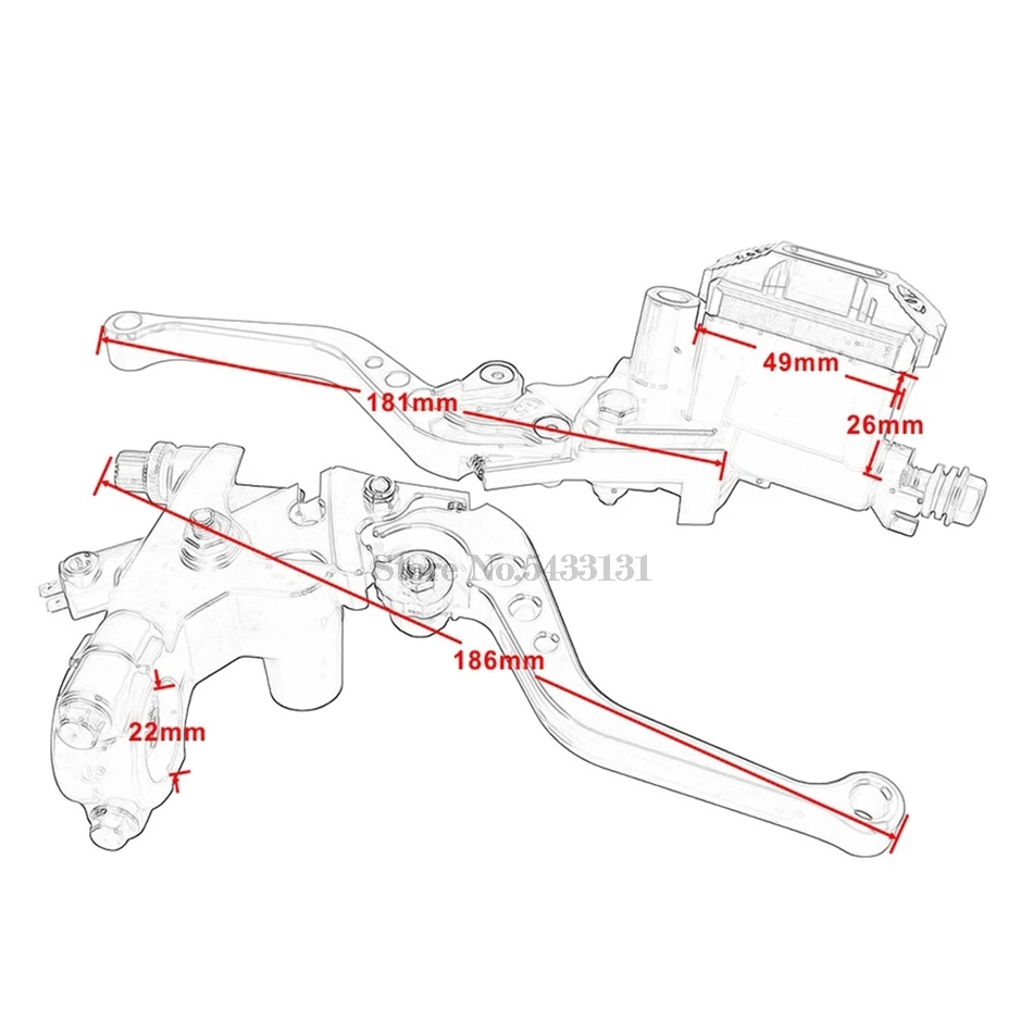 Motorcycle Clutch lever cover for Honda Shadow 1100 Yamaha Xmax 250 Benelli Tnt Accessories Motocross Ducati Monster 696 Cbr | Автомобили