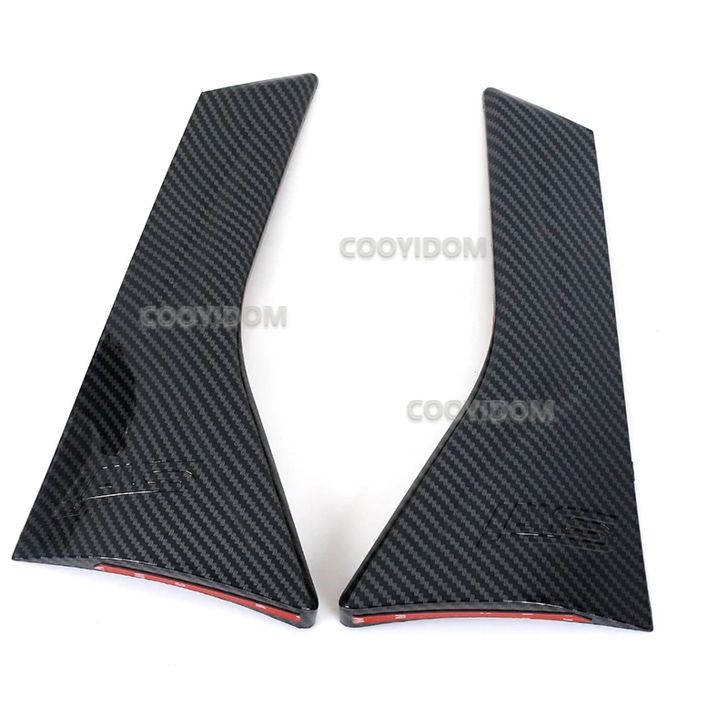 K-Автомобильный двусторонний задний спойлер для окна треугольная Обложка