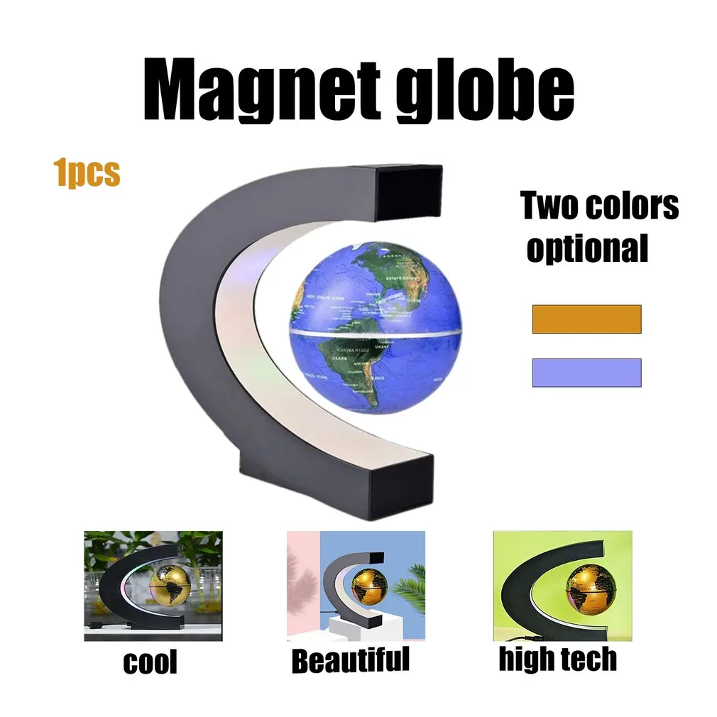 

Magnetic Levitation Globe Floating World Map Decoration Terrestrial Globe lamp For kids gifts Funny novelty toys