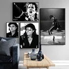 Музыкант Майкл Джексон Рип музыкант Кинг звезда холст искусство плакат Настенная картина домашний декор плакаты и принты