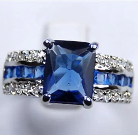 Модные ювелирные изделия бесплатная доставка серебряное кольцо из натурального