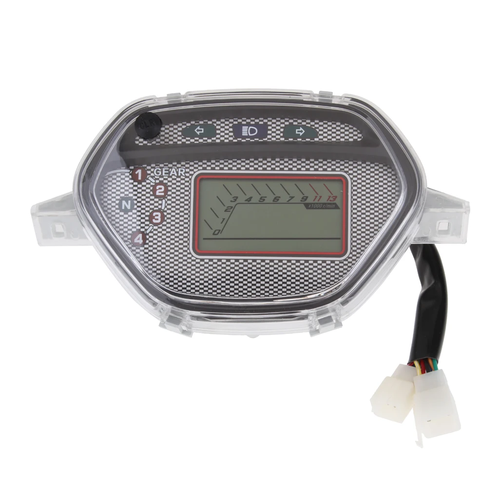 Backlight LCD Digital Speedometer Odometer Tachometer for Honda CD110