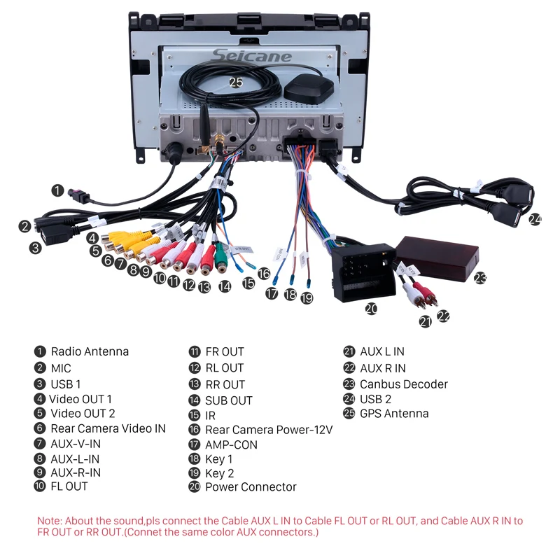 Автомагнитола Seicane 9 &quot Android 0 HD GPS для Mercedes Benz A W169 A150 A160 A170 A180 A200 с 4 Гб + 64