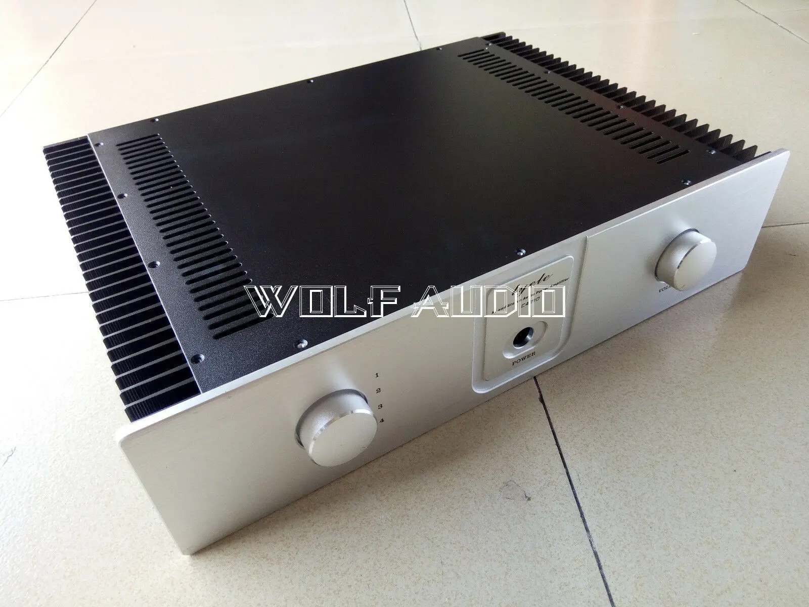 Hi-Fi усилитель класса Д аудио шасси корпус чехол для предусилителя DIY шкаф 430x100x305MM |