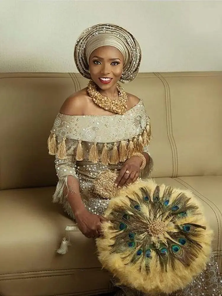 1 шт. двусторонний веер в виде пера индейки | Дом и сад