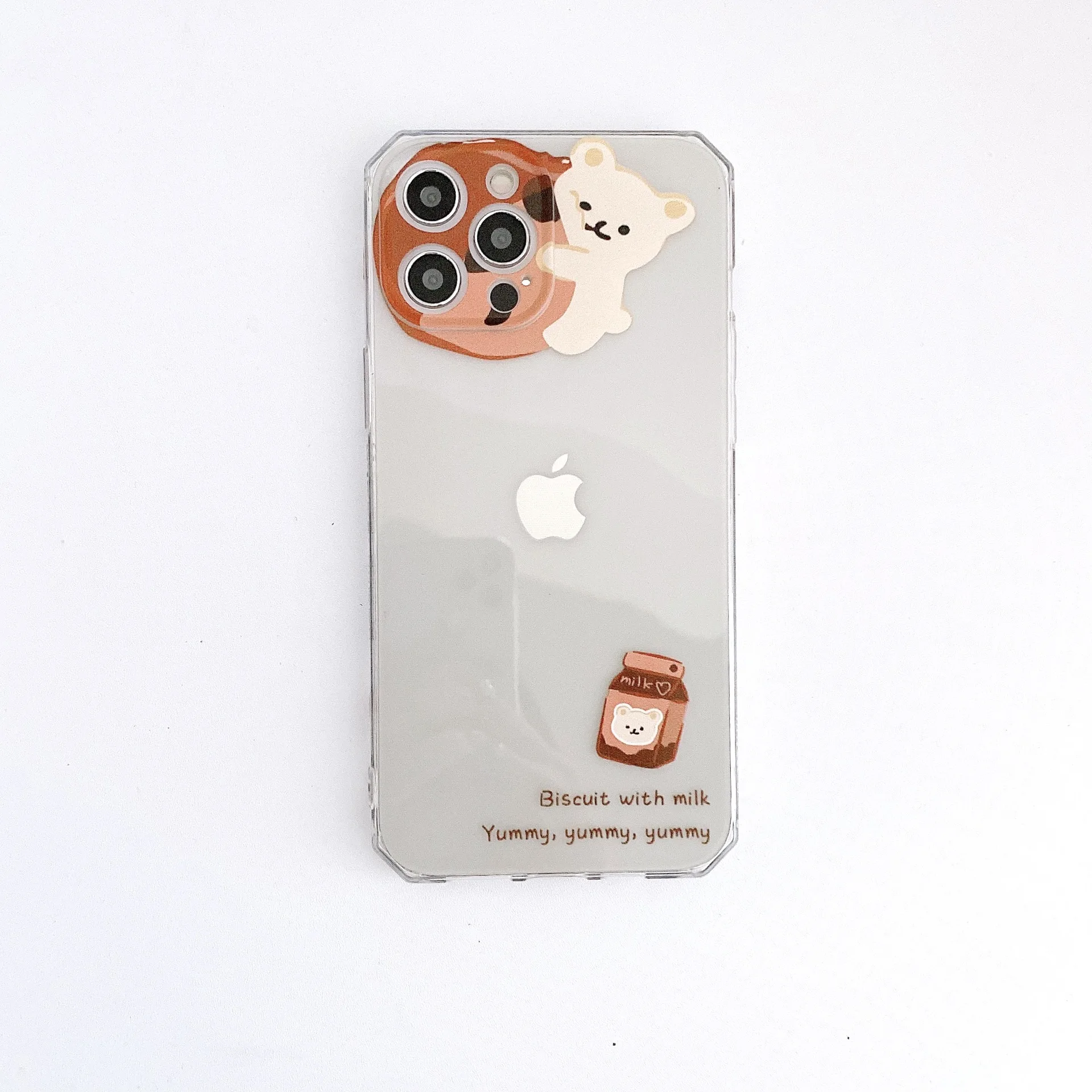

For Iphone12 Straight Edge Transparent Mobile Phone Shell Fun Astronaut Innovative Design 11Promax Xr Soft Shell Xs Max Cover