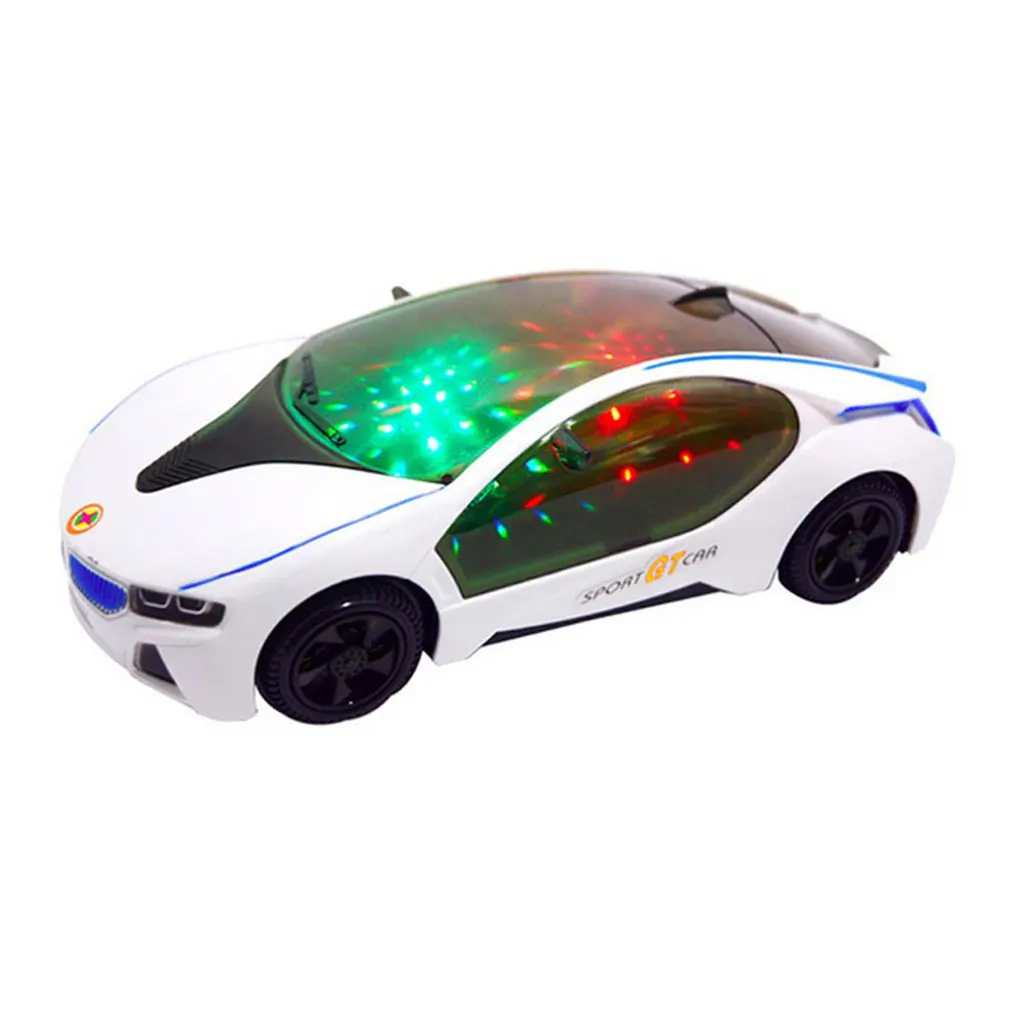 

1PCS LED Light Electronics Cars Kids Toys For Boys Mini Cartoon Music Flash Concept Car Models Toys For Children Birthday Gifts