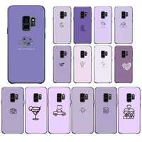 yndfcnb purple background pattern phone case for samsung galaxy j7 prime j2pro2018 j4 plus j5 prime j6 j7 duo neo j737 j8