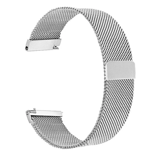 Milanese Loop Stainless Steel Watchband for Garmin Vivomove / Vivomove HR Watch Band Magnet Strap Rose Gold Belt Wrist Bracelet