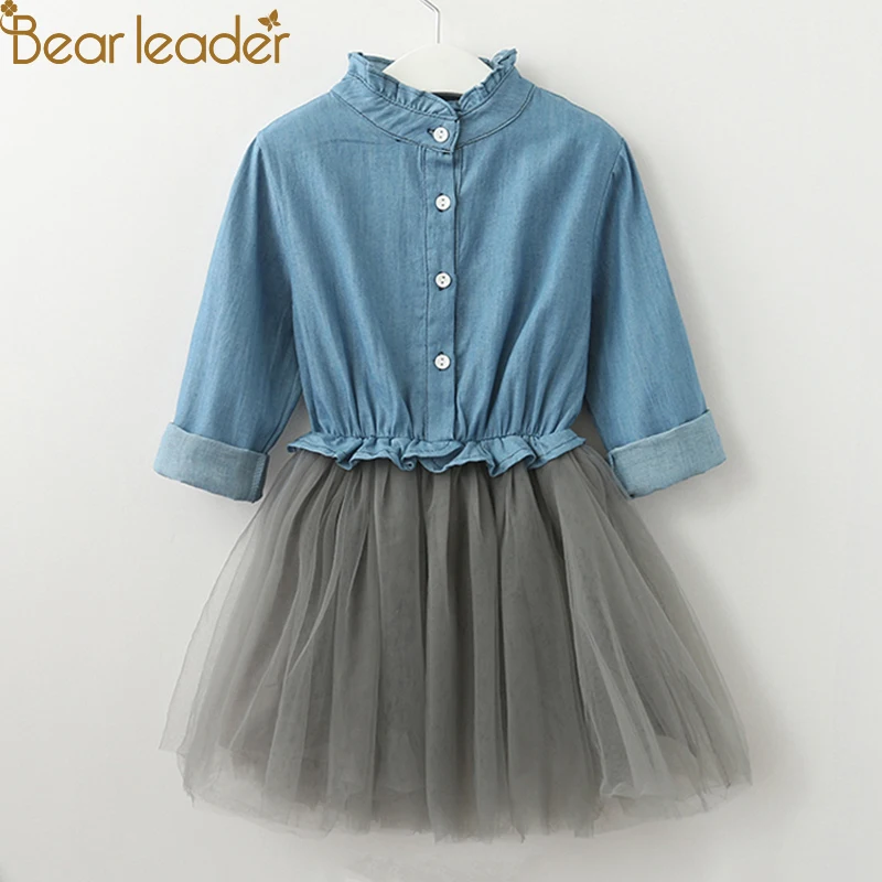Bear Leader/платья для девочек Милое платье принцессы Платье с клубничными блестками