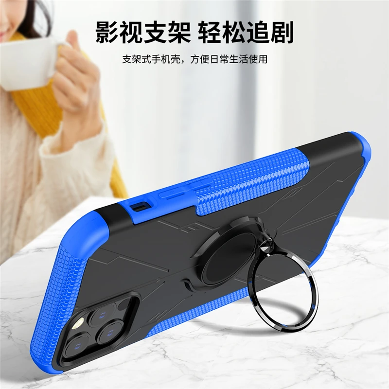 

Full Cover For iPhone 12 Pro Case Armor Magnetic Suction Stand Case For iPhone 11 12 Pro Max Case For iPhone 12 Pro 11 XR XS Max