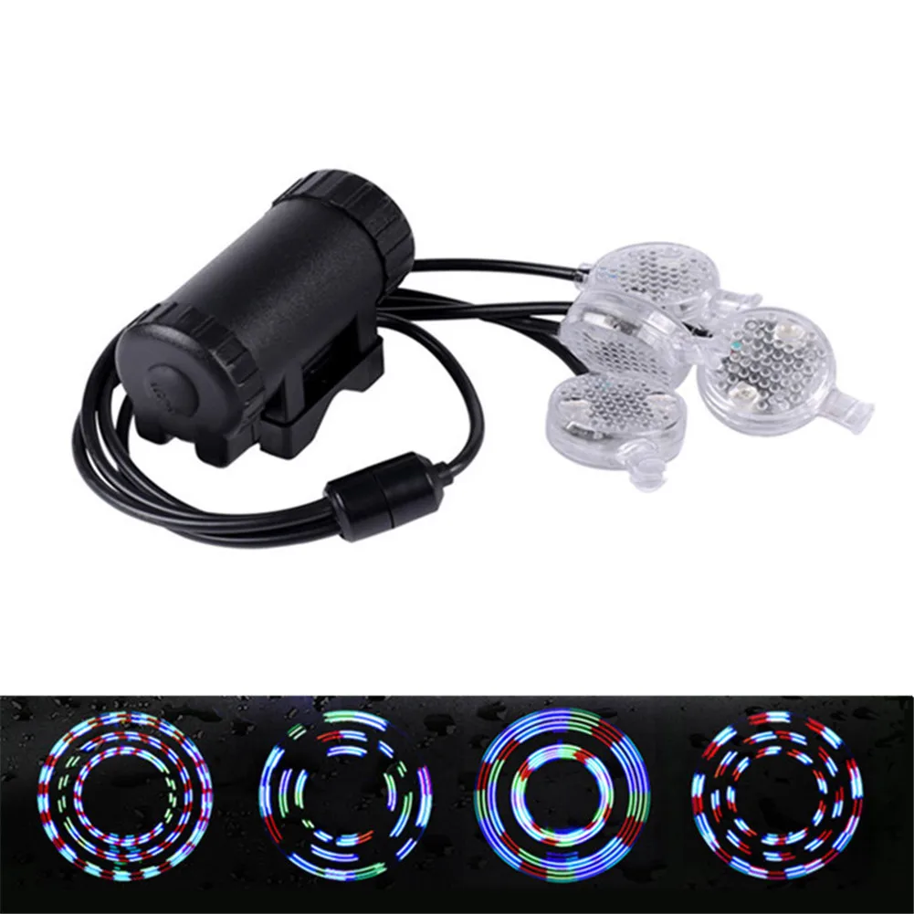 

Bicycle Spokes Lamp Cycling Bike Willow LED Wheel Wire Lights 52 Pattern Wheel Decoration Light Warning Light Riding Accessories