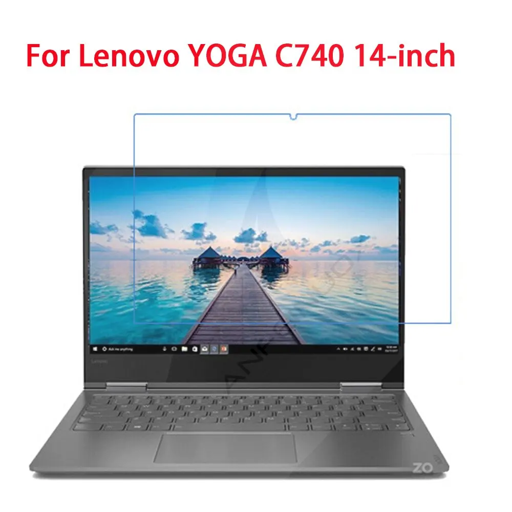 Новинка 2 шт./лот Антибликовая матовая защитная пленка для экрана из ПЭТ Lenovo YOGA C740