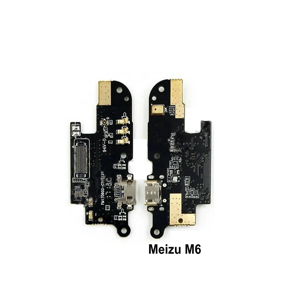 M6 Оригинальная плата зарядного устройства PCB Flex для Meizu M1 M2 M3 M3s M5 M5s M6 Note Mini M6S M6T U10 U20 USB порт разъем док-станция для зарядки - Цвет: M6
