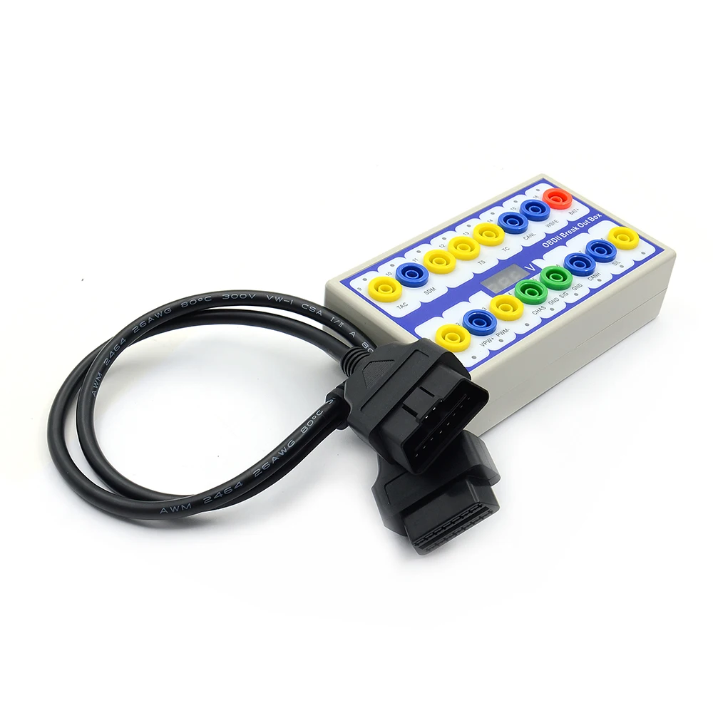 Диагностический прибор OBD 2 Pin Out Box автомобильный диагностический OBD2 |