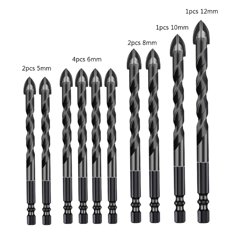 

Шестигранный хвостовик для фотографий, внешний диаметр 5/6/8/10/12 мм для гранита, плитки, камня, дерева