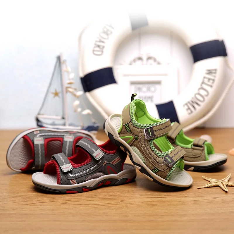 

Summer Beach Kids Sandals Boys Shoes For Children Sandals Girls Shoes Open-toe Anti-slippery Outdoor School sandalet