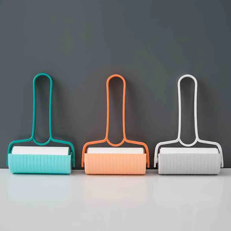 

Detachable Fabric Fluff Brush Dust Remover Roller Style Multi Purpose 1Pcs Portable Hair Applicator With Handle Sticky Clothes