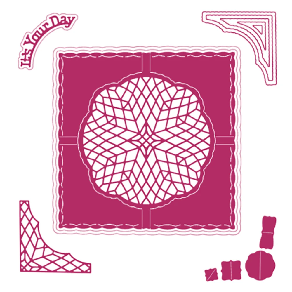 

Carnation Crafts Woven Card Shape Metal Cutting Dies Diy Making Scrapbook Greeting Card Photo Album 2021 New Hot Sale Decoration