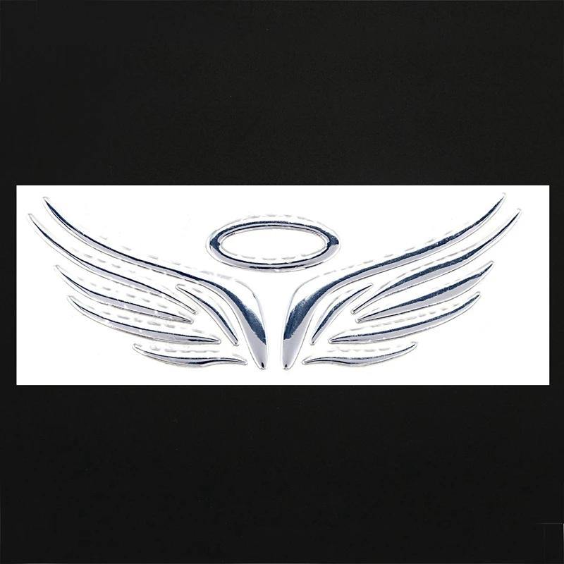 3 шт. автомобильные аксессуары: 1 3D ангельские крылья феи эмблема автомобиля и 2