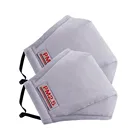 Многоразовая хлопковая маска для рта, 2 шт., детский фильтр маска для лица с изображением рта s, подарок на вечеринку, 2020