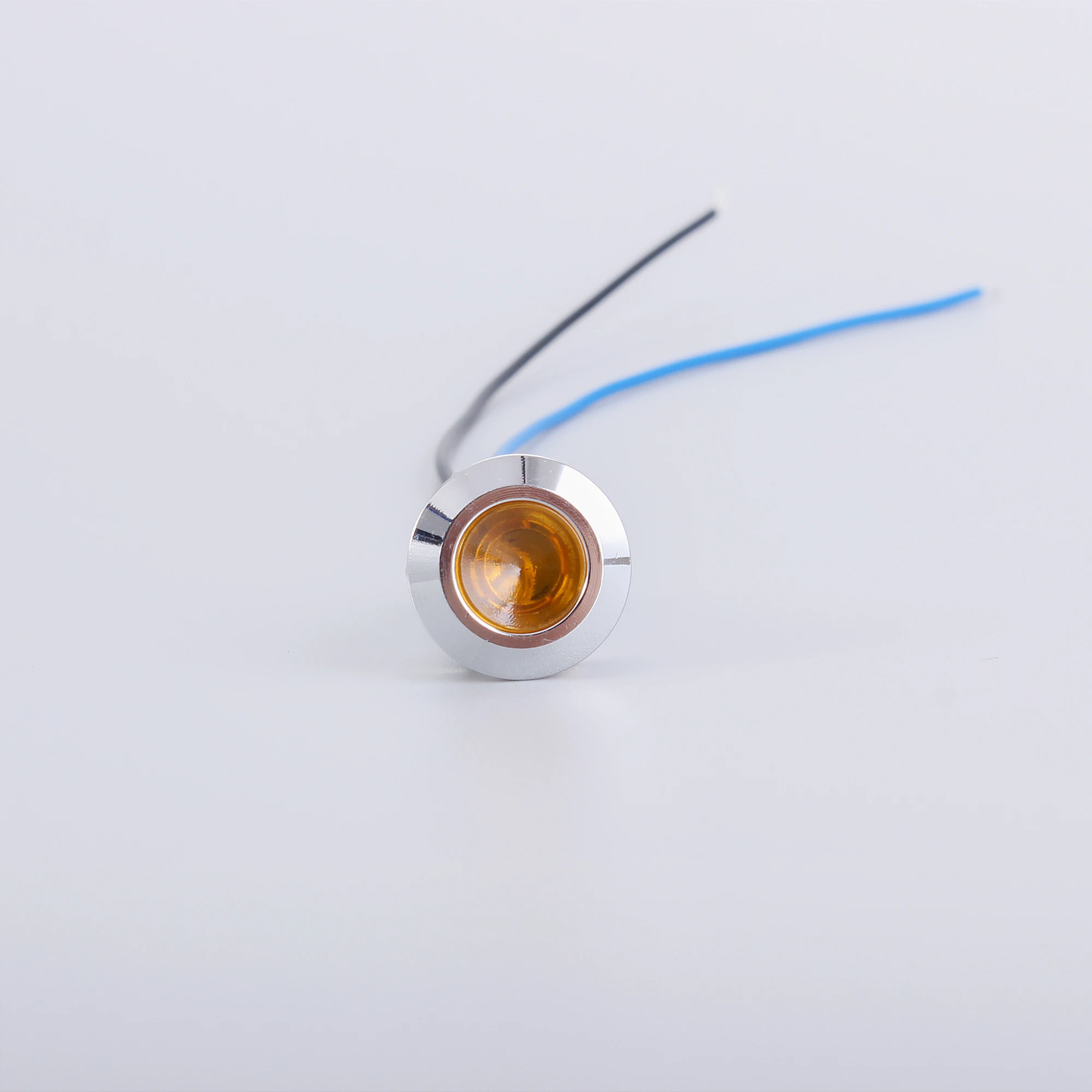 Металлический светодиодный сигнальный индикатор 6 мм 8 10 12 16 водонепроницаемый IP67