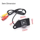 Камера заднего вида для Mitsubishi ASX, 12 В постоянного тока, 150 градусов