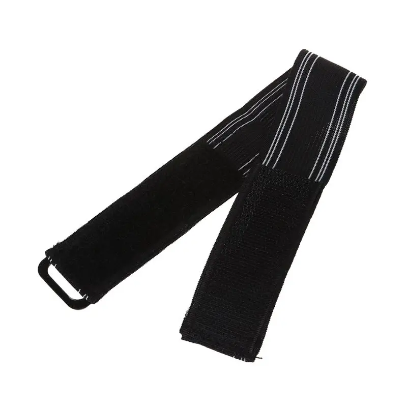 2x Bike Bicycle Hi Viz Reflective Bands Trousers Pant Clips Strap Bind Ankle Safety - Black | Спорт и развлечения