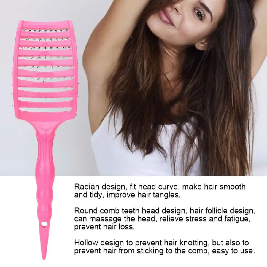 Гребень Профессиональный Парикмахерская щетка расческа голова Массажная для