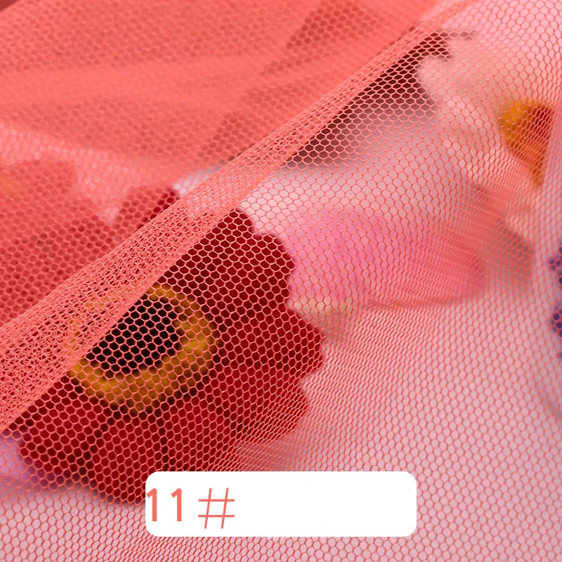 

10M/lot 150cm Width Soft Tulle Fabric Gauze Polyester Yarn Net Mesh Cloth DIY Sewing Tutu Skirt Wedding Dress Decoration