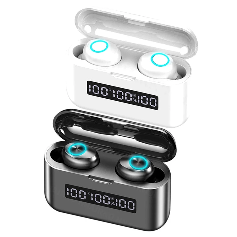 Новинка 2021 беспроводные наушники TWS Bluetooth-совместимые 2000 мАч зарядное устройство