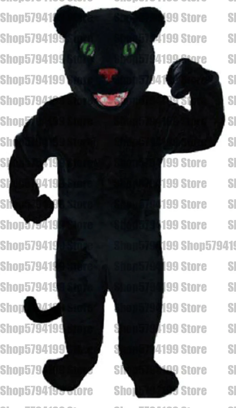 # Пантера на заказ костюм-Талисман из меха костюм-талисман костюмы для косплея