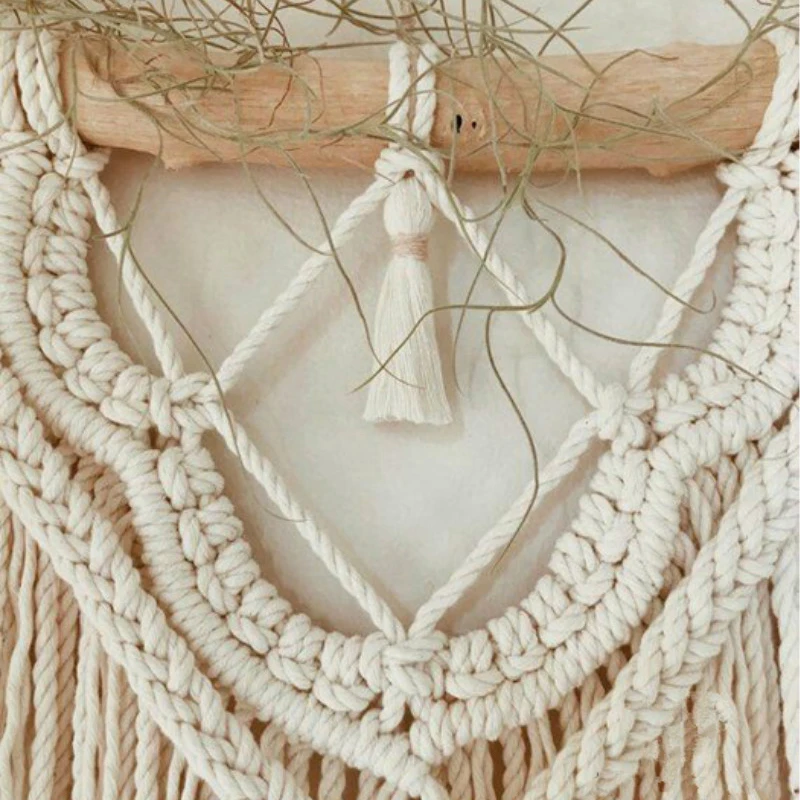 Многослойный макраме настенное украшение для гостиной дивана изголовья кровати