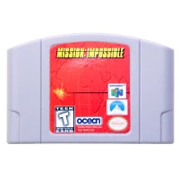 Mision-Impossible 64 бит карточная игра Action-Adventure игры 1 видео игровая консоль карты Английская литература американской версии для nintendo - Цвет: Mision-Impossible
